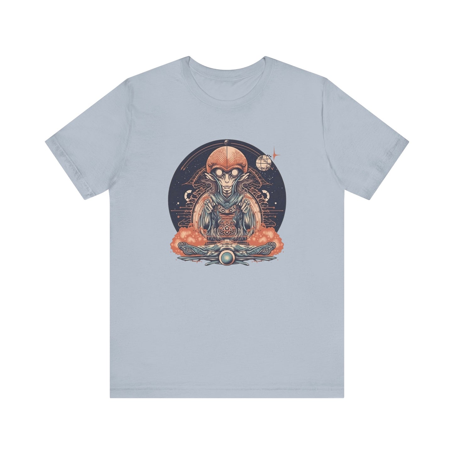 Alien Cosmic Galaxy T-Shirt | Explore Spiritual Awakening & Oneness