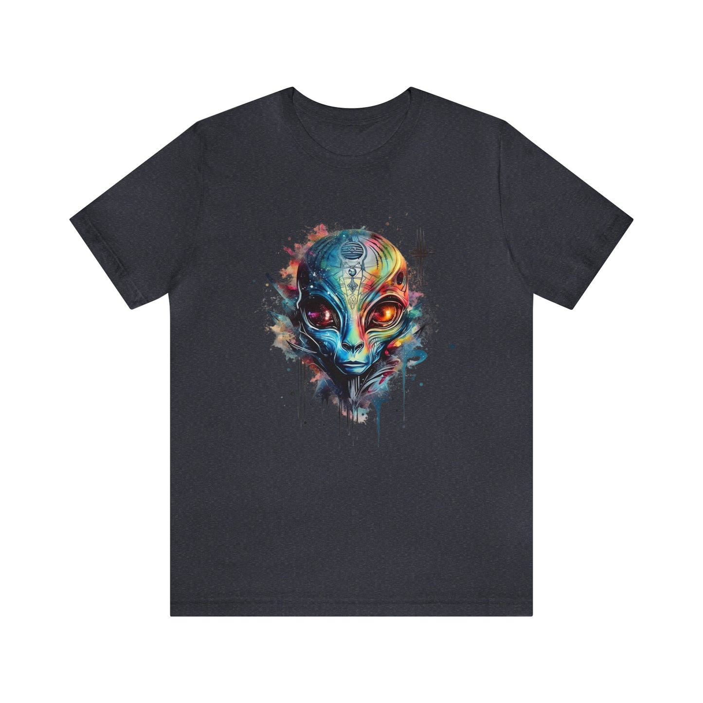 Alien 2 Watercolor Cosmos T-Shirt | Higher Density Living