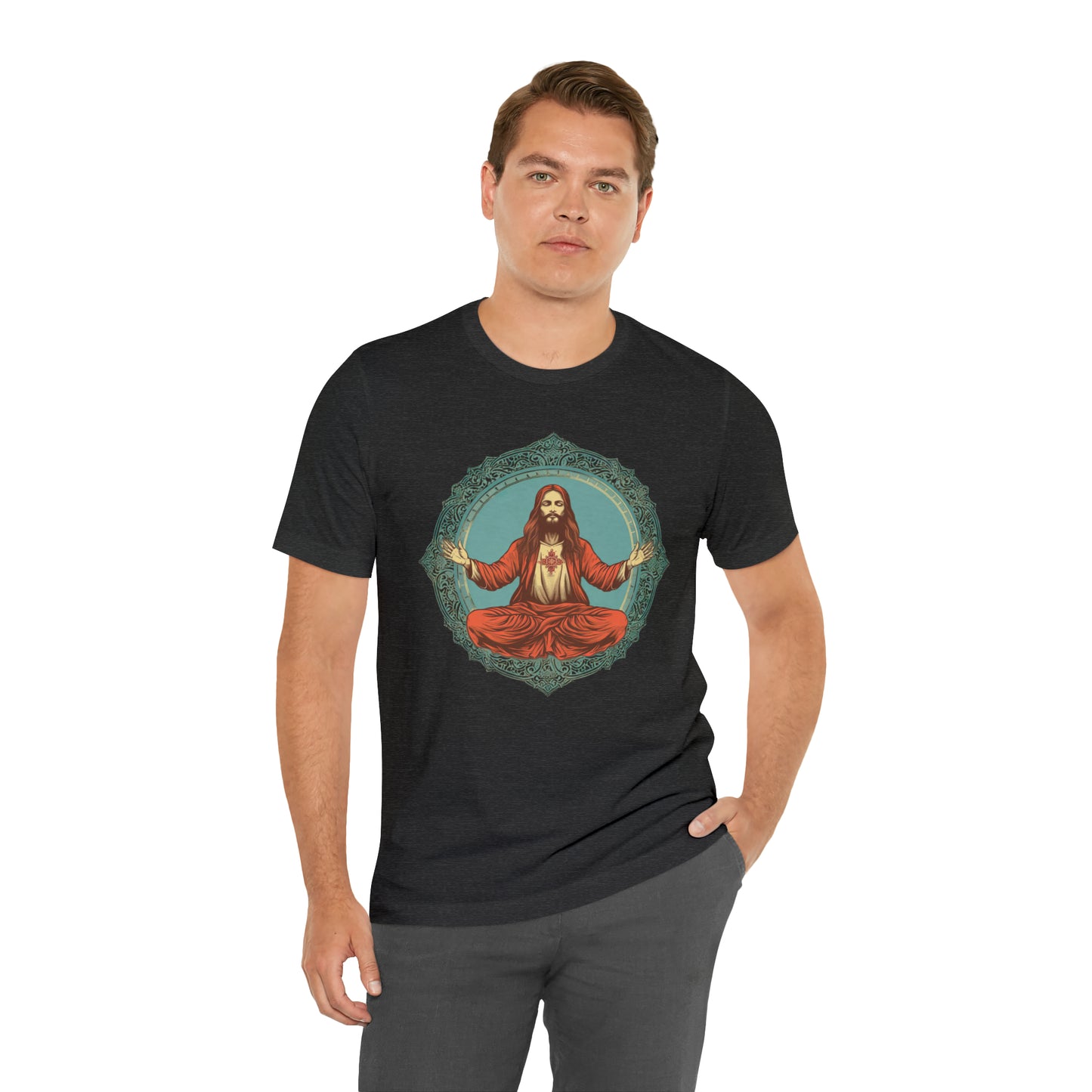Jesus the Mystic Yogi Master in a Yoga Pose | Spiritual Awakening & Higher Density Living