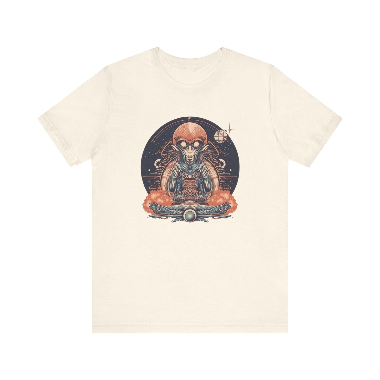 Alien Cosmic Galaxy T-Shirt | Explore Spiritual Awakening & Oneness