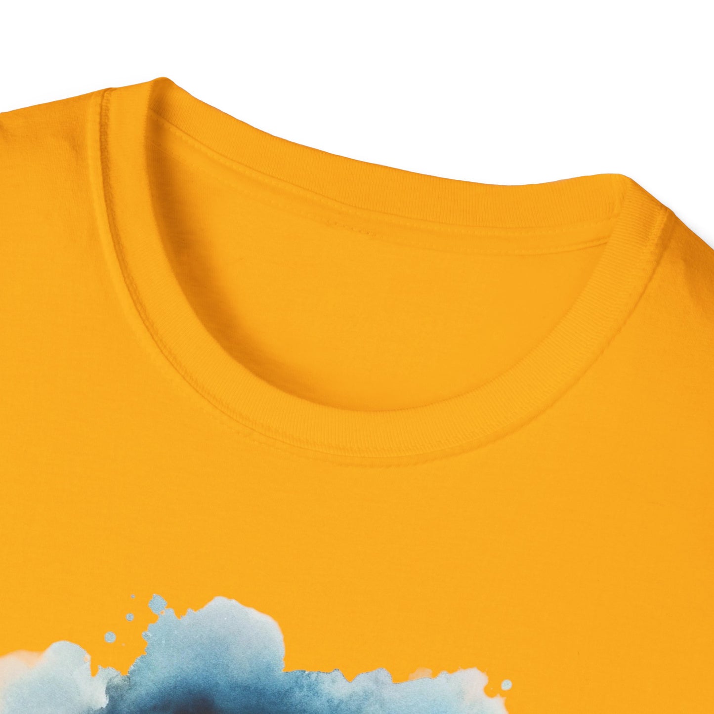 Grey Alien Watercolor Cosmos T-Shirt | Higher Density Living