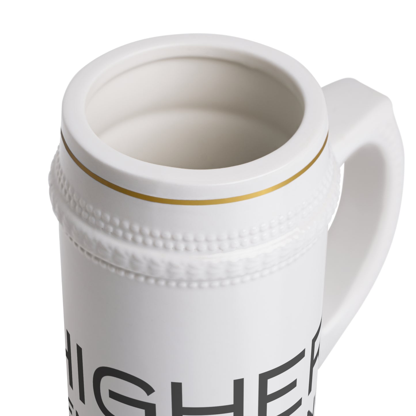HDL Beer Stein: Sip Towards Enlightenment with the Higher Density Living Podcast