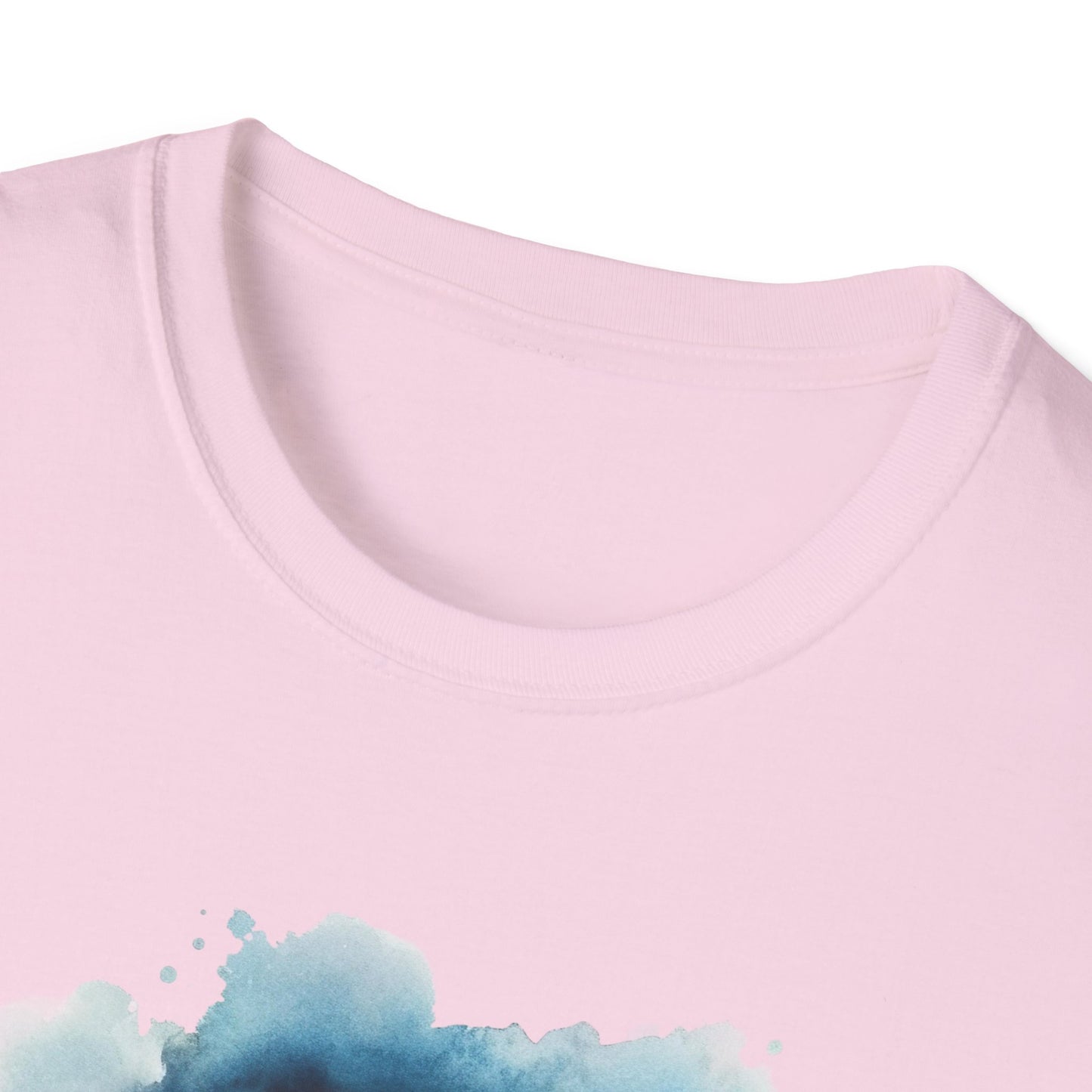Grey Alien Watercolor Cosmos T-Shirt | Higher Density Living