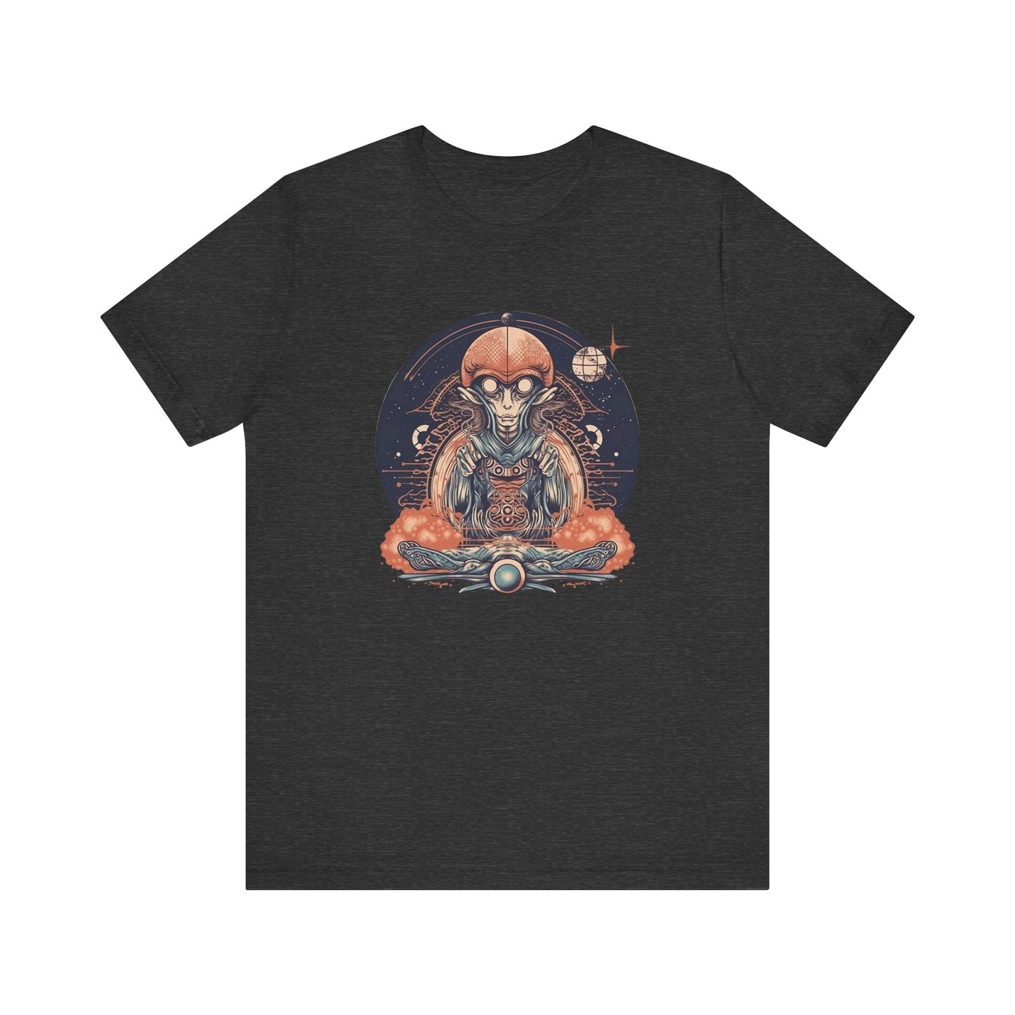 Alien Cosmic Galaxy T-Shirt | Explore Spiritual Awakening & Oneness