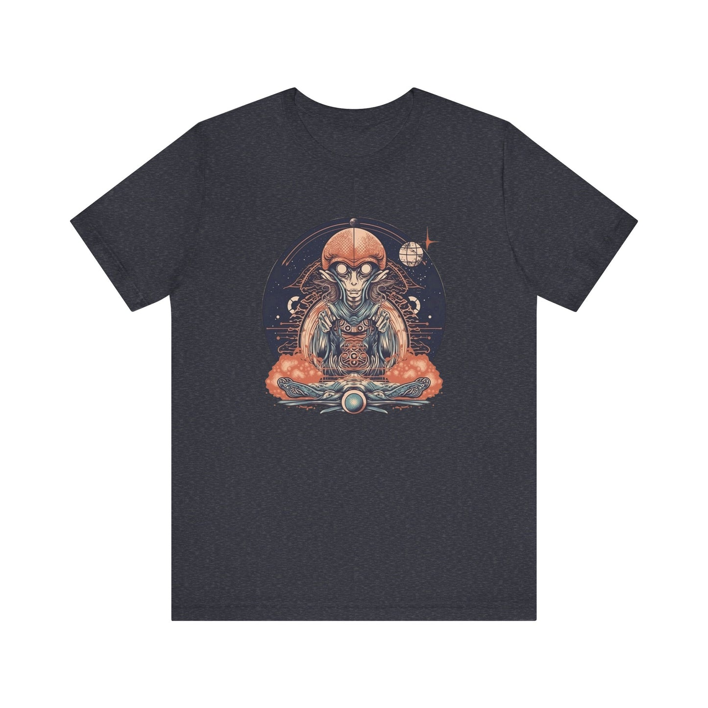 Alien Cosmic Galaxy T-Shirt | Explore Spiritual Awakening & Oneness