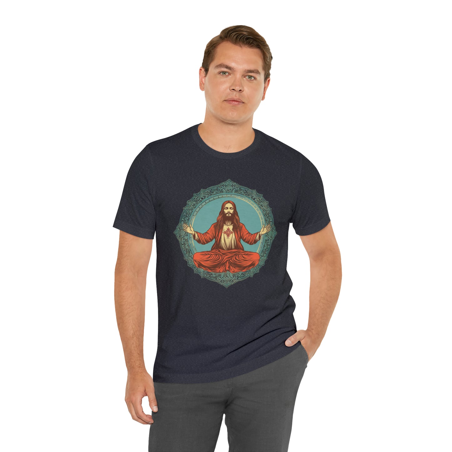 Jesus the Mystic Yogi Master in a Yoga Pose | Spiritual Awakening & Higher Density Living