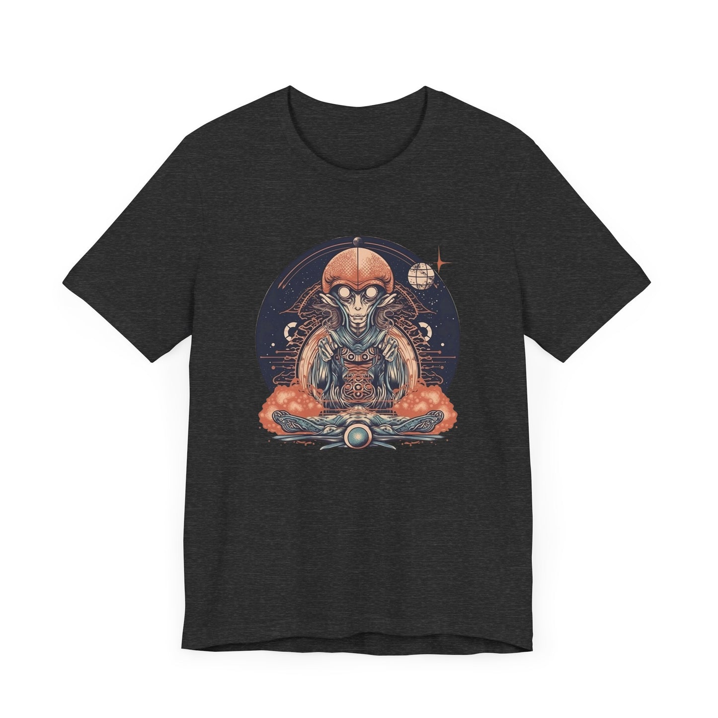 Alien Cosmic Galaxy T-Shirt | Explore Spiritual Awakening & Oneness
