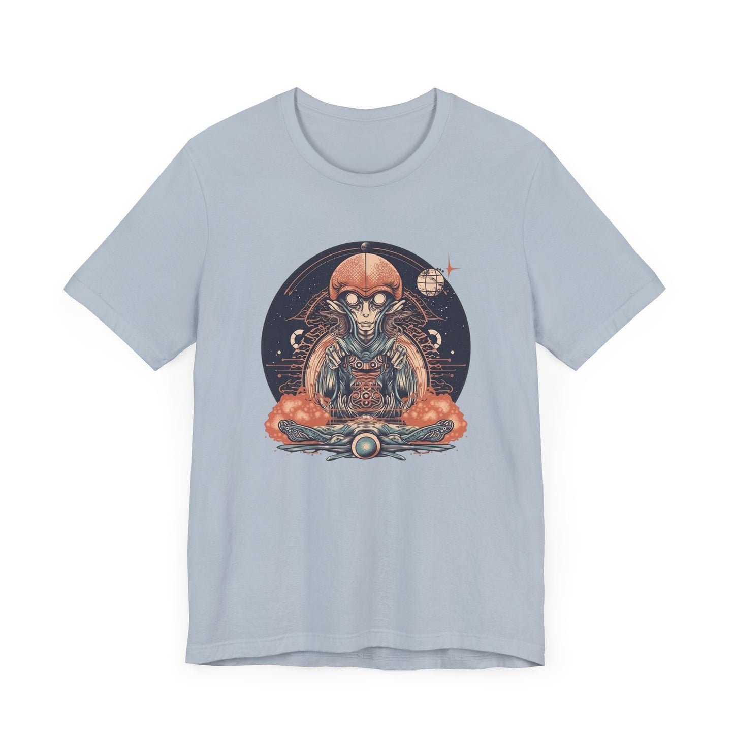 Alien Cosmic Galaxy T-Shirt | Explore Spiritual Awakening & Oneness