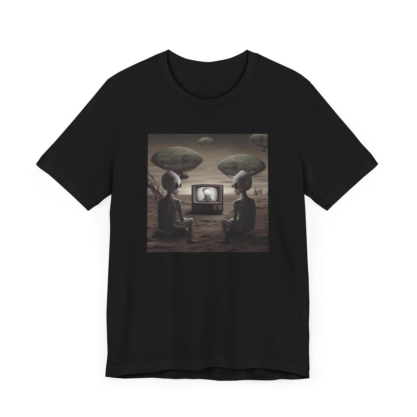 Aliens Watching TV: A Humorous Glimpse into the Unknown Across Two Worlds