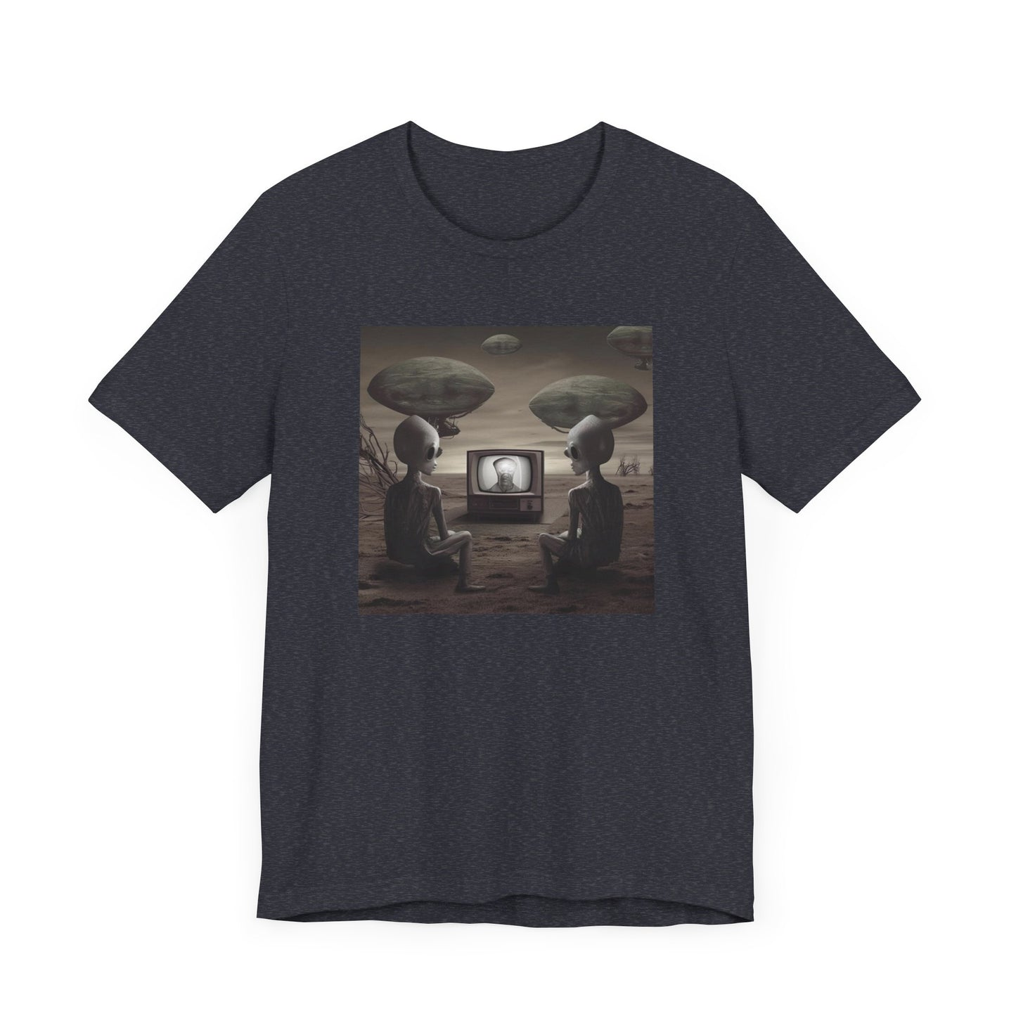 Aliens Watching TV: A Humorous Glimpse into the Unknown Across Two Worlds