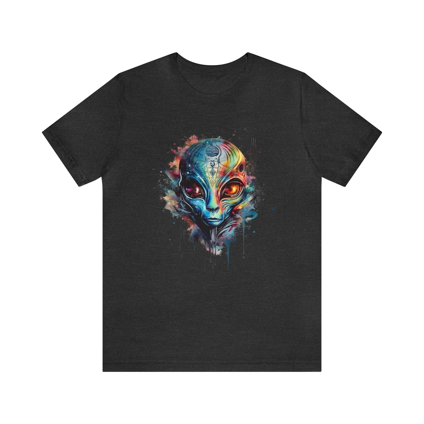 Alien 2 Watercolor Cosmos T-Shirt | Higher Density Living