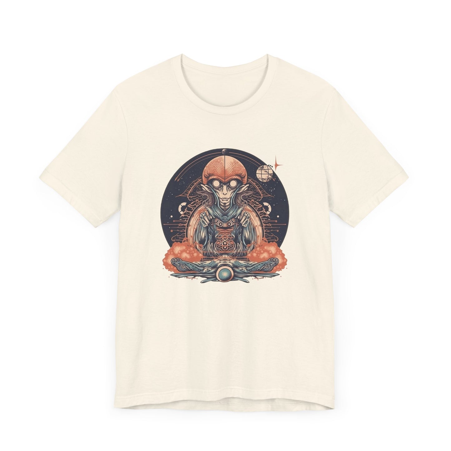 Alien Cosmic Galaxy T-Shirt | Explore Spiritual Awakening & Oneness