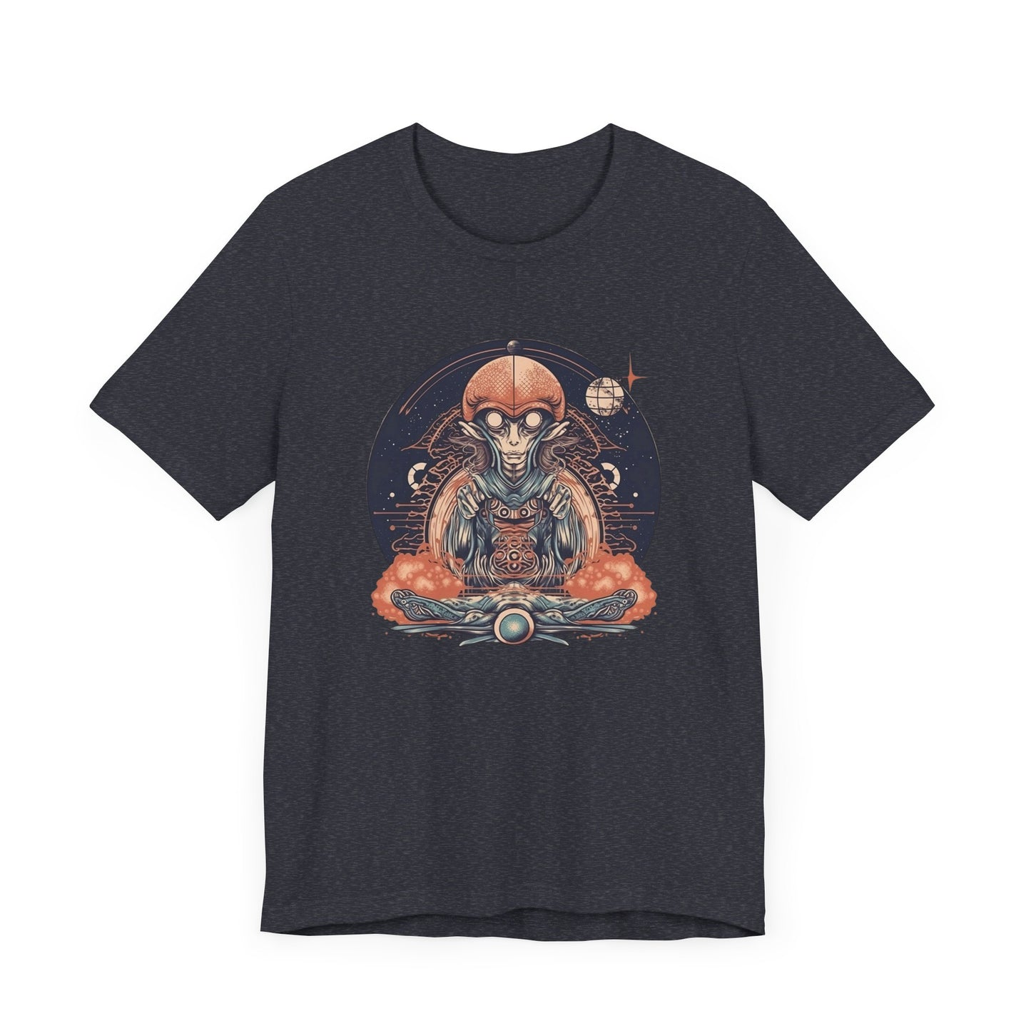 Alien Cosmic Galaxy T-Shirt | Explore Spiritual Awakening & Oneness