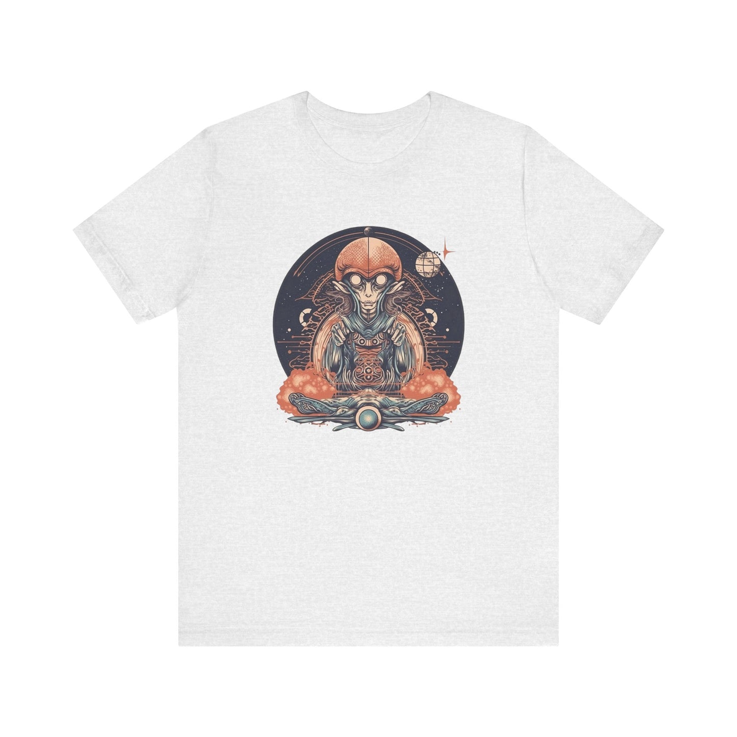 Alien Cosmic Galaxy T-Shirt | Explore Spiritual Awakening & Oneness