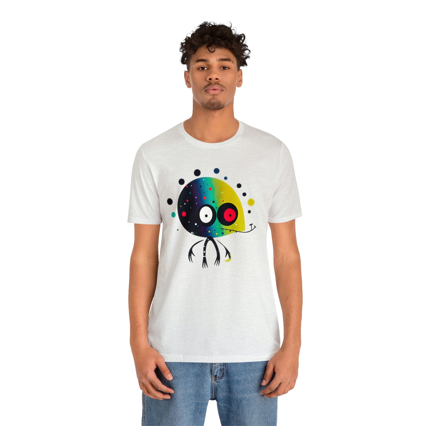 Abstract Alien UFO 2: Colorful Art for a New Age of Cosmic Enlightenment