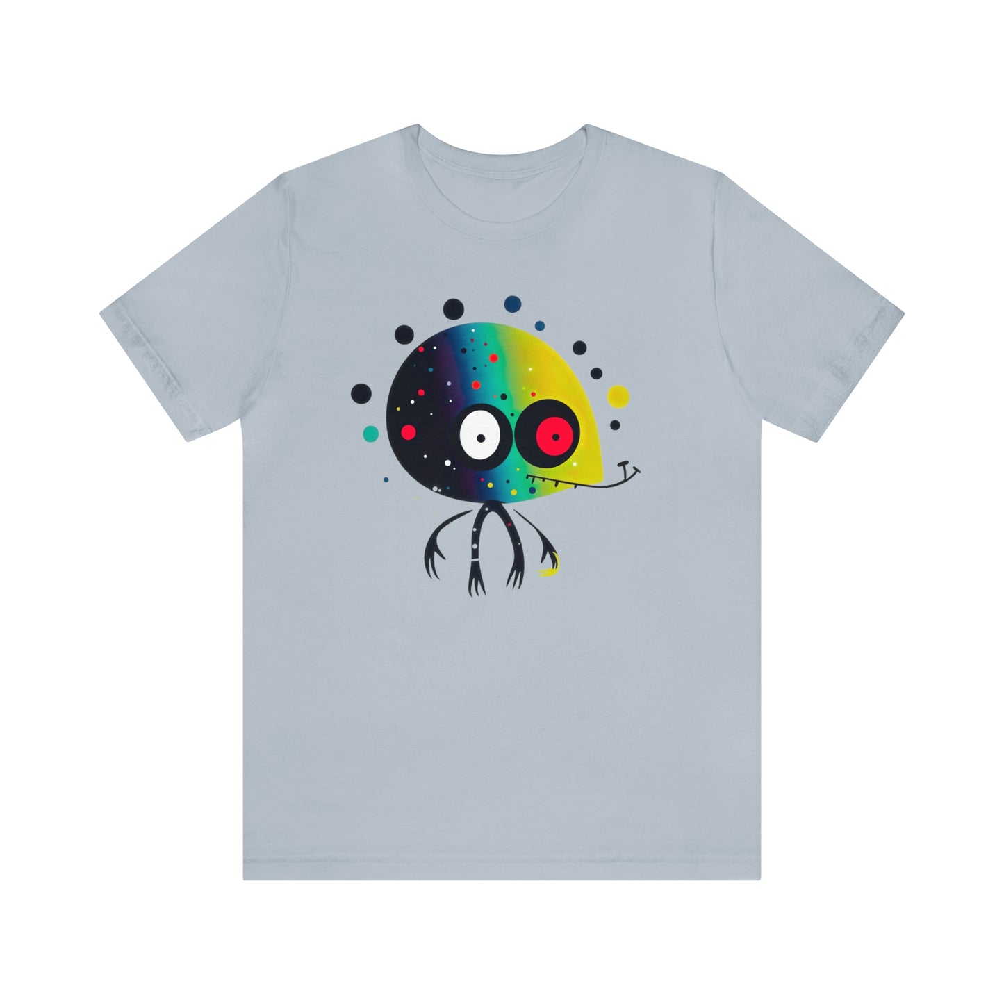 Abstract Alien UFO 2: Colorful Art for a New Age of Cosmic Enlightenment