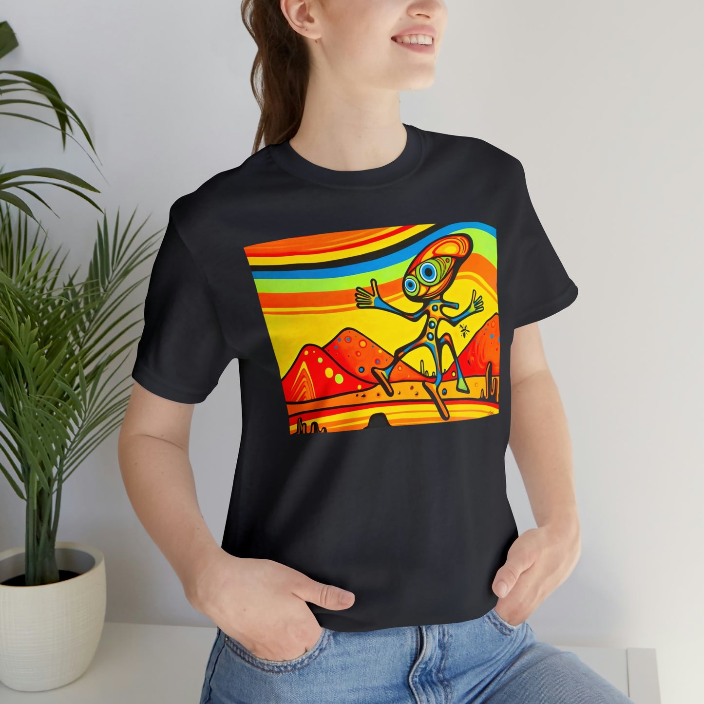 Desert Vivid Alien: Journey through Higher Density Living in the Cosmic Sands of Time