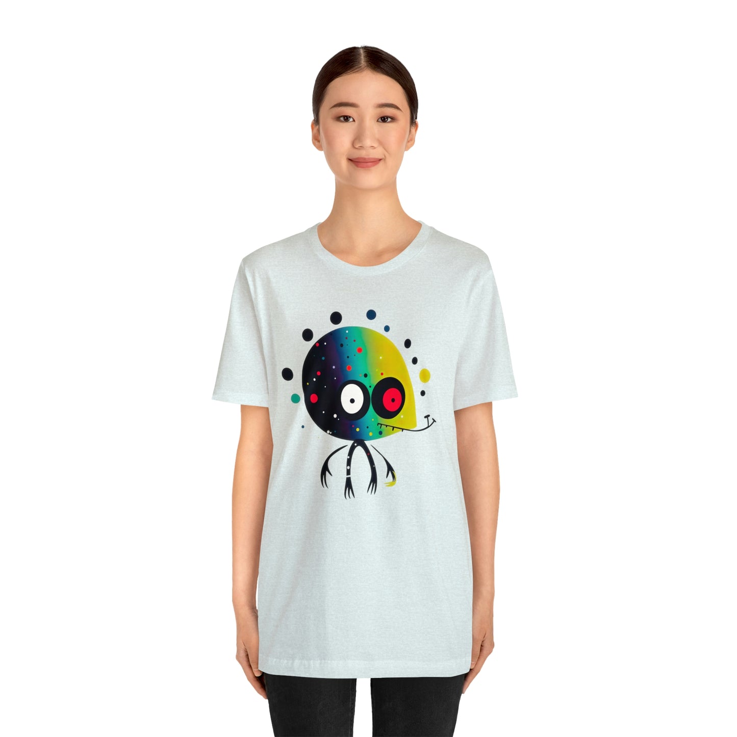 Abstract Alien UFO 2: Colorful Art for a New Age of Cosmic Enlightenment