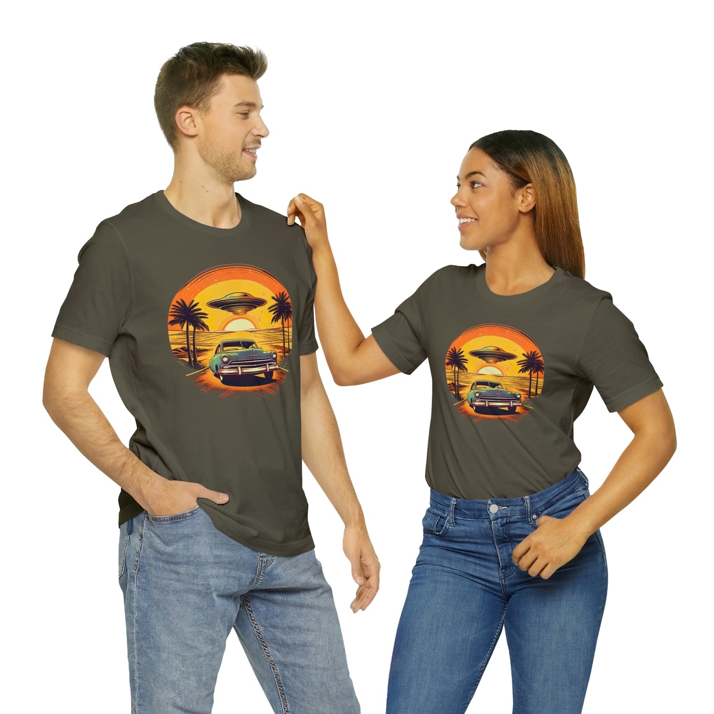 Hot Rod & UFO Sunset: Journey Between Worlds in Higher Density Living