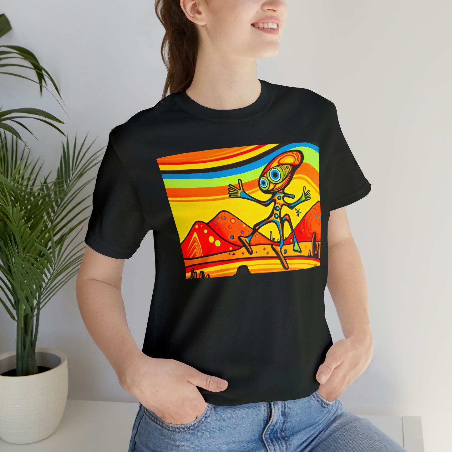 Desert Vivid Alien: Journey through Higher Density Living in the Cosmic Sands of Time