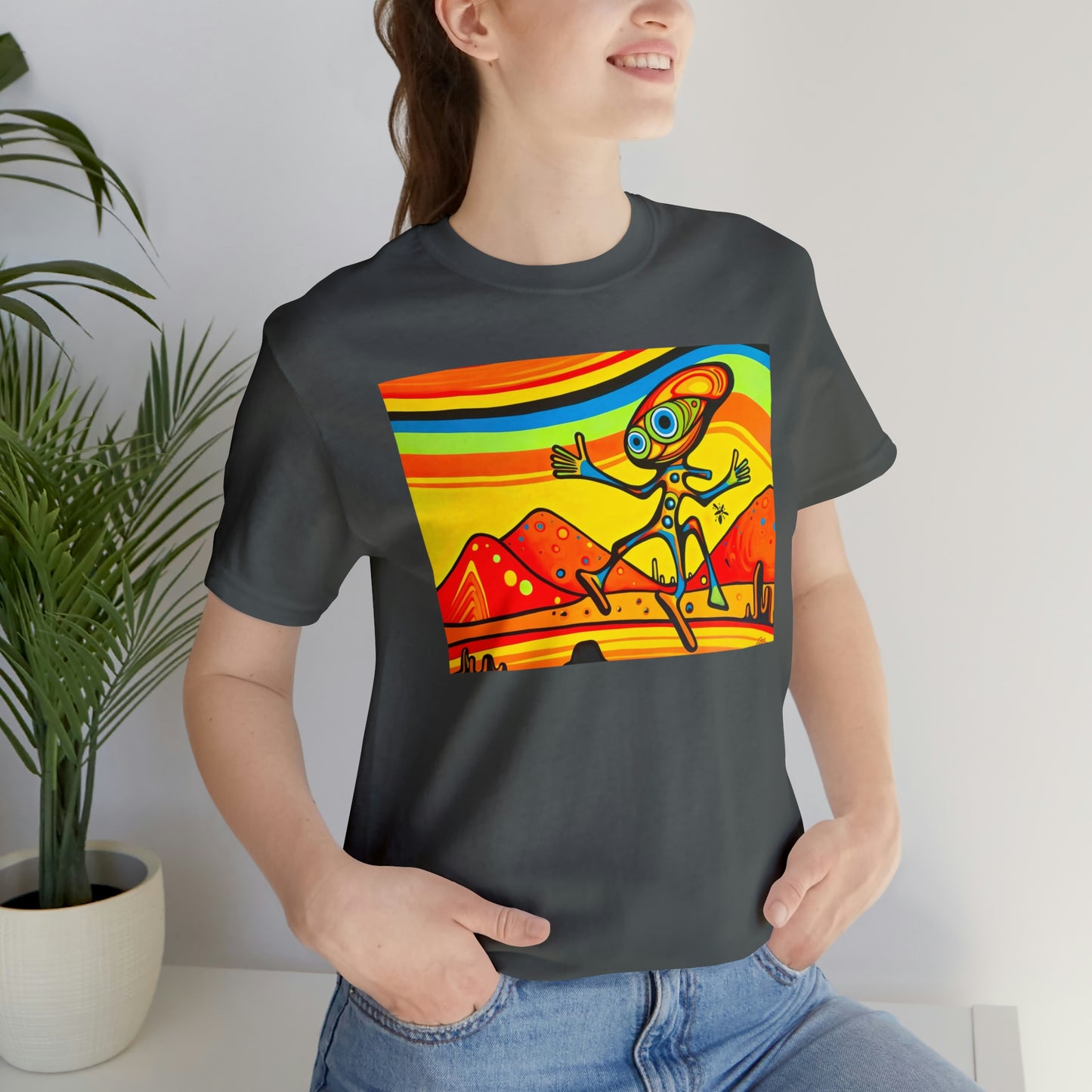 Desert Vivid Alien: Journey through Higher Density Living in the Cosmic Sands of Time