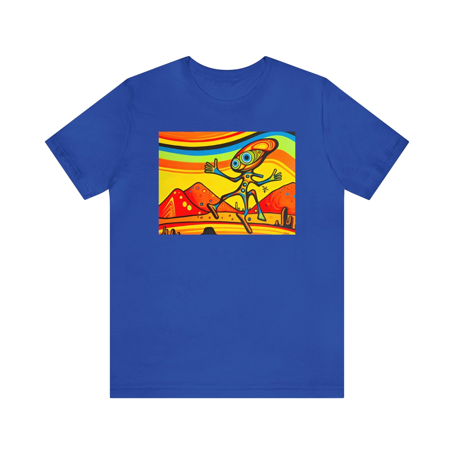 Desert Vivid Alien: Journey through Higher Density Living in the Cosmic Sands of Time