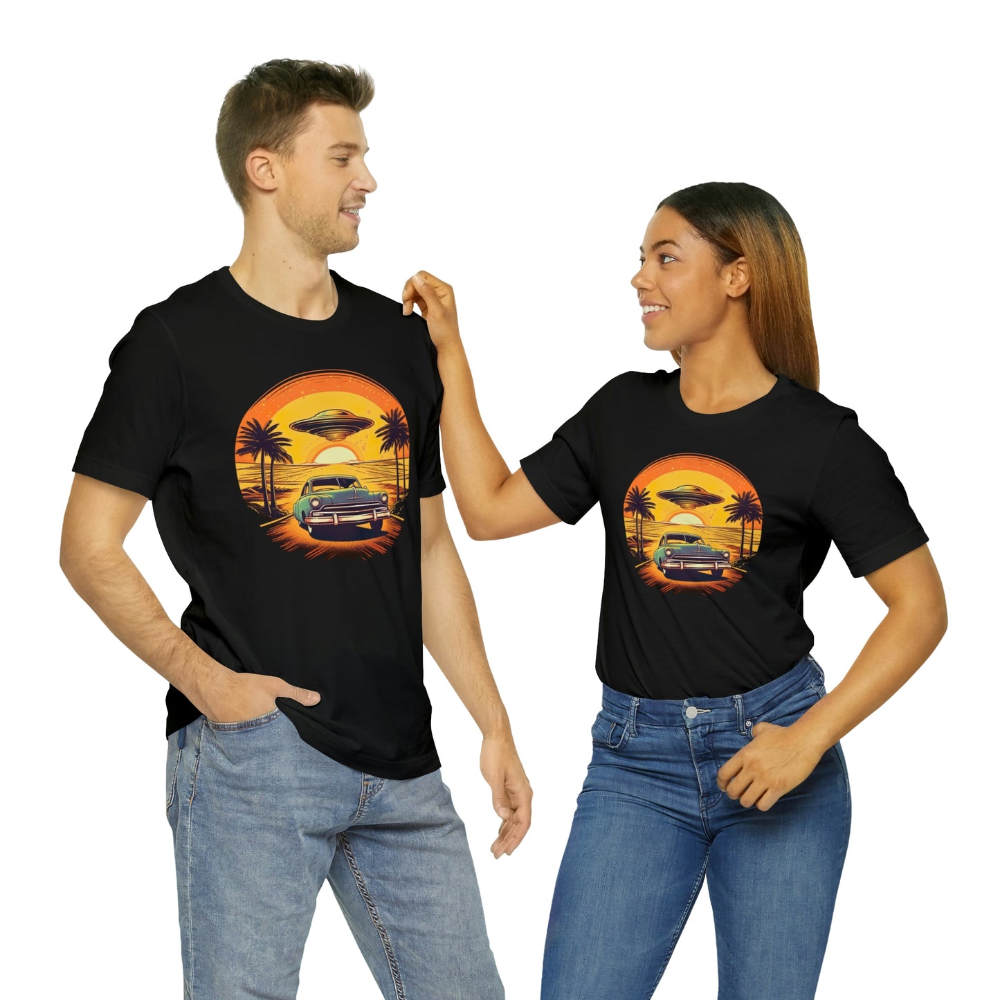 Hot Rod & UFO Sunset: Journey Between Worlds in Higher Density Living