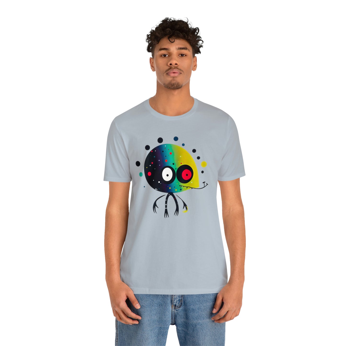 Abstract Alien UFO 2: Colorful Art for a New Age of Cosmic Enlightenment