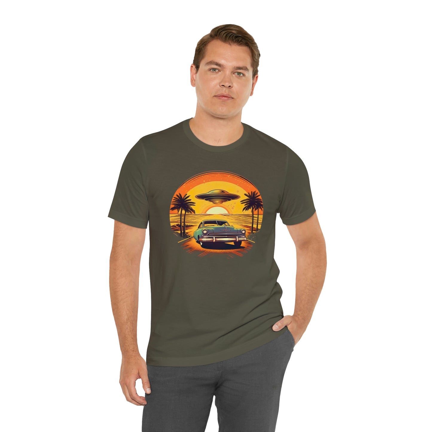 Hot Rod & UFO Sunset: Journey Between Worlds in Higher Density Living