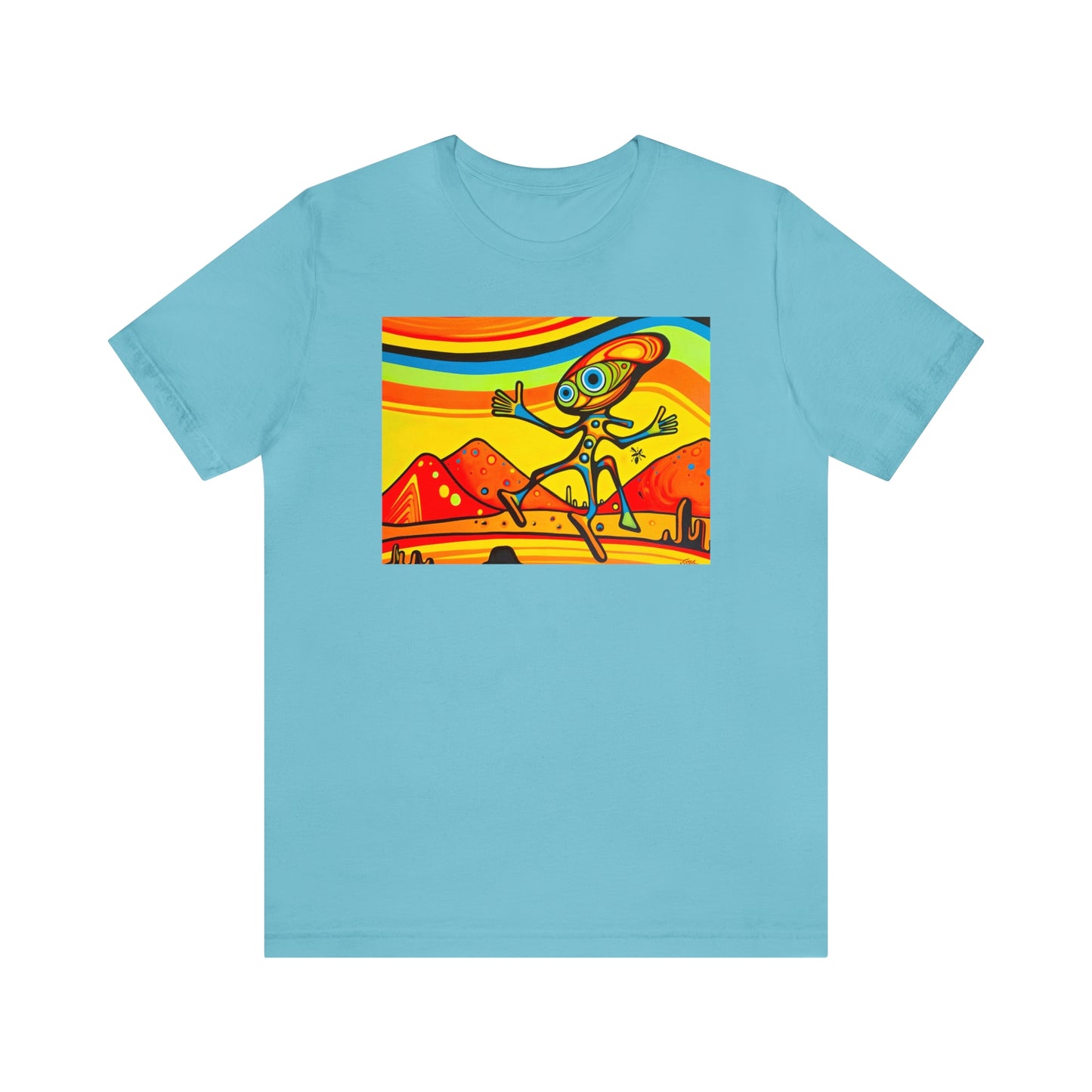 Desert Vivid Alien: Journey through Higher Density Living in the Cosmic Sands of Time