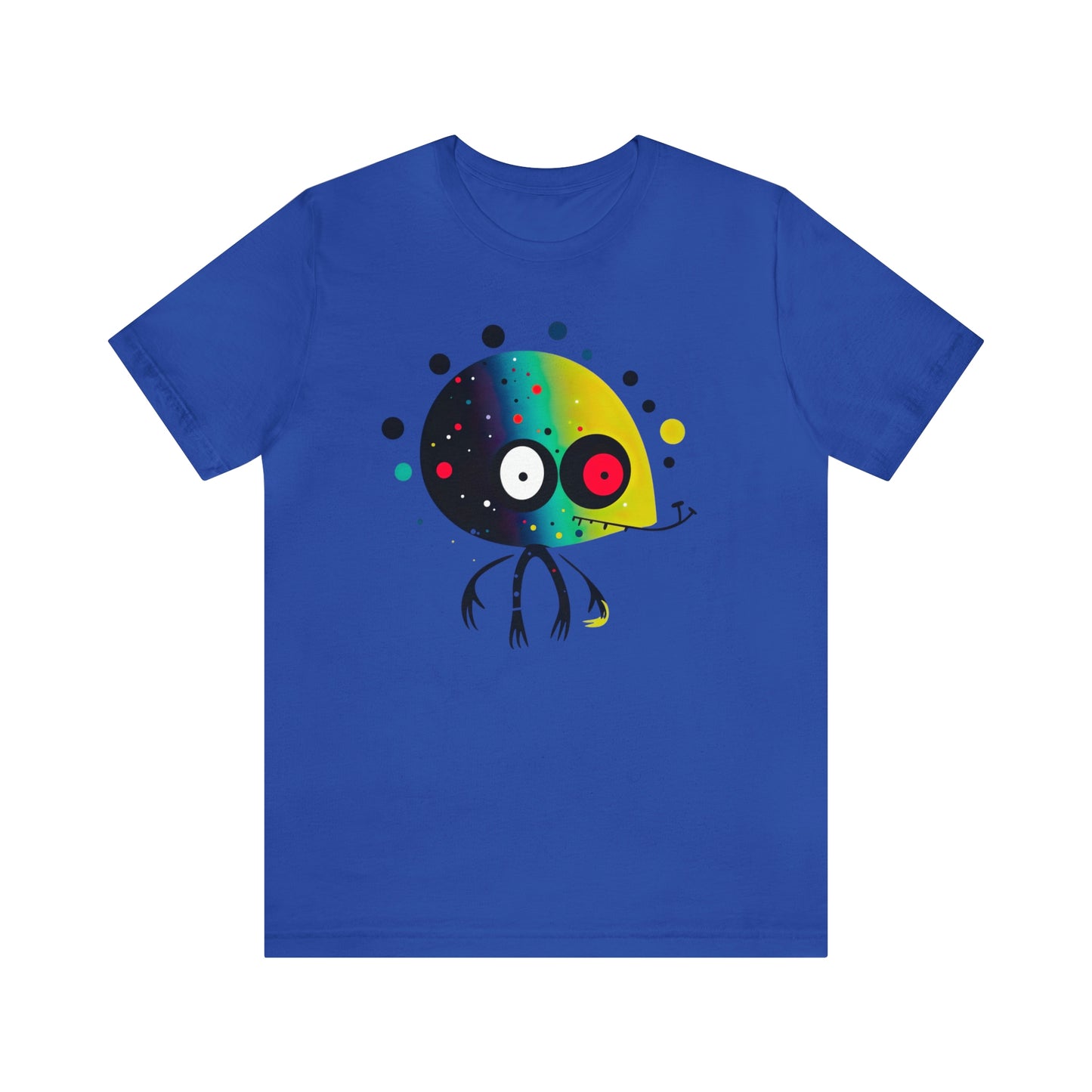 Abstract Alien UFO 2: Colorful Art for a New Age of Cosmic Enlightenment