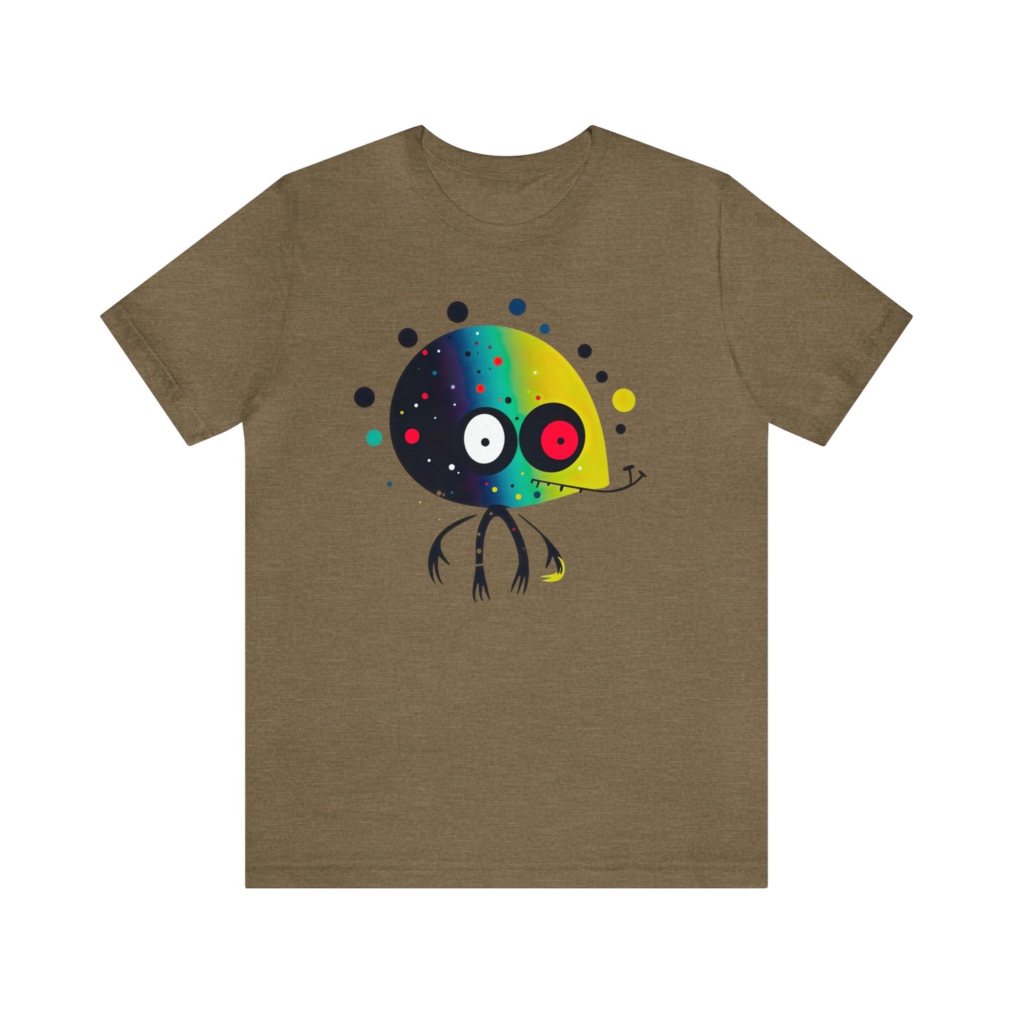 Abstract Alien UFO 2: Colorful Art for a New Age of Cosmic Enlightenment