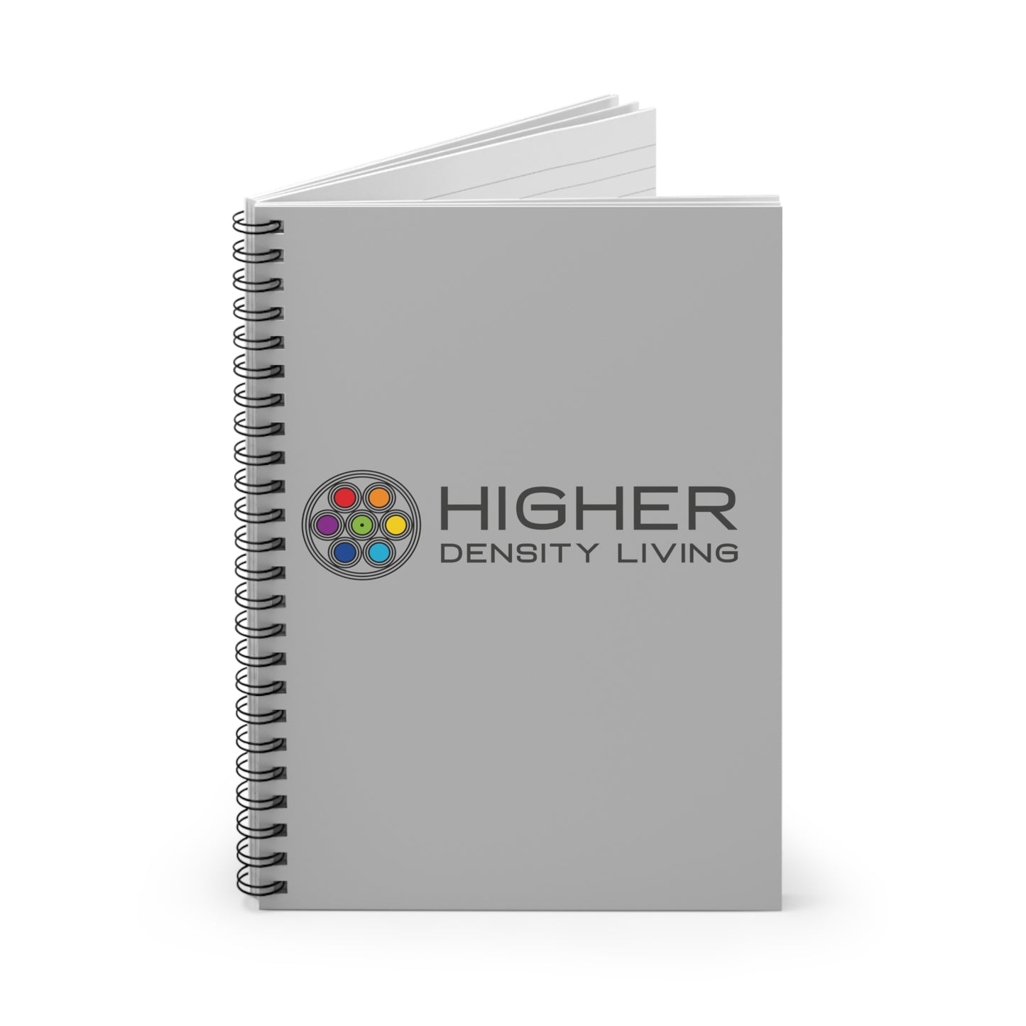 HDL Ruled Line Spiral Notebook: Unleash Your Thoughts in Higher Density Living