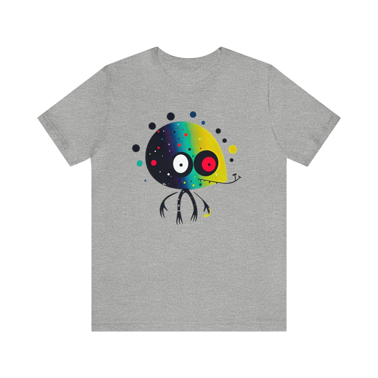Abstract Alien UFO 2: Colorful Art for a New Age of Cosmic Enlightenment