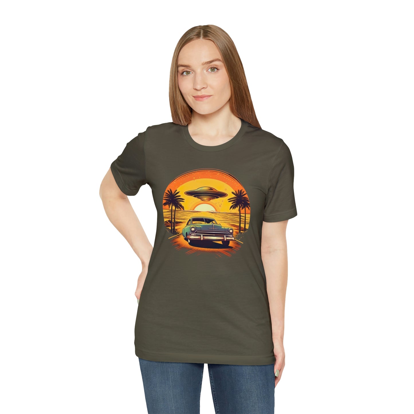 Hot Rod & UFO Sunset: Journey Between Worlds in Higher Density Living