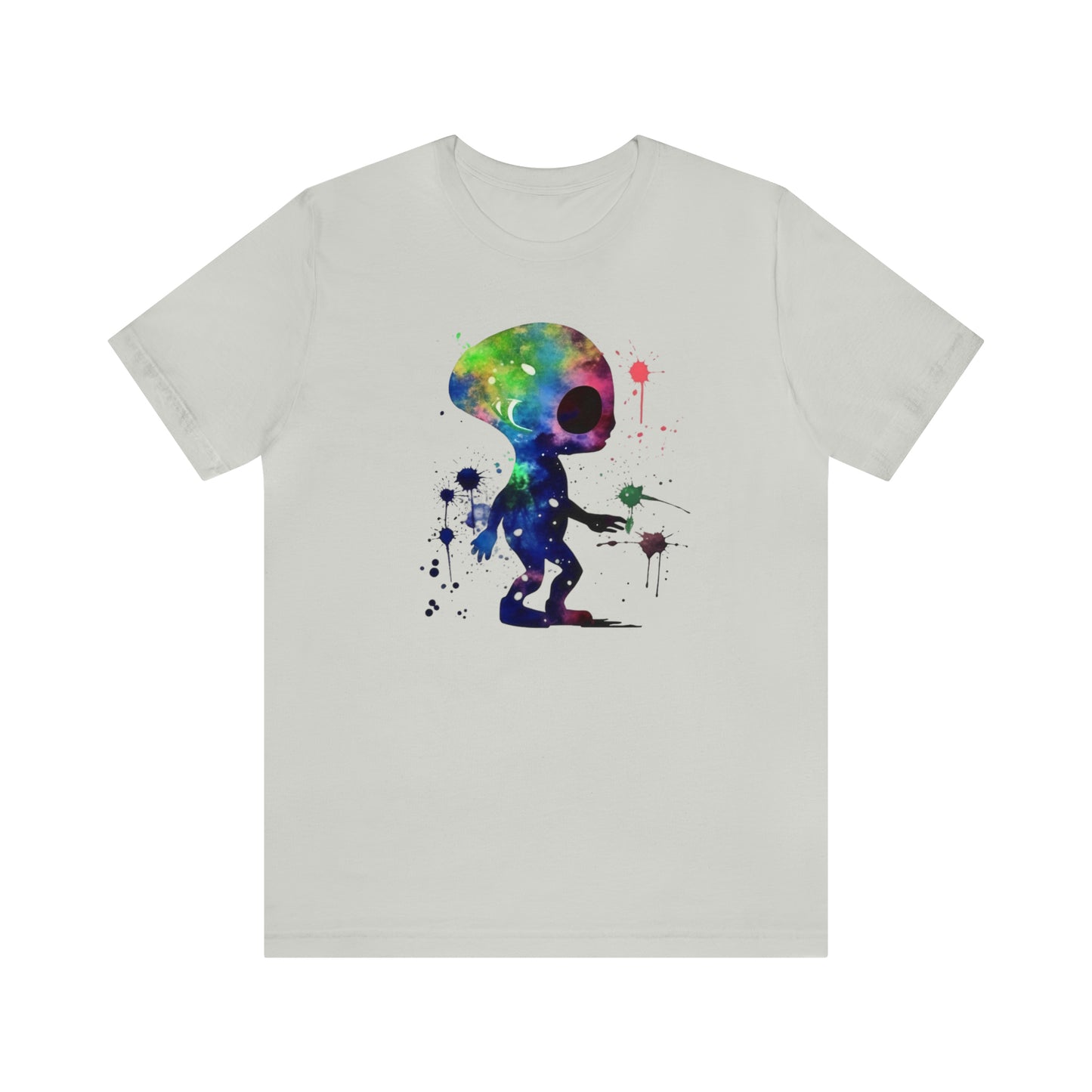 Watercolor Splat Paint Alien: Embrace Higher Density Living & Unveil Hidden Realities