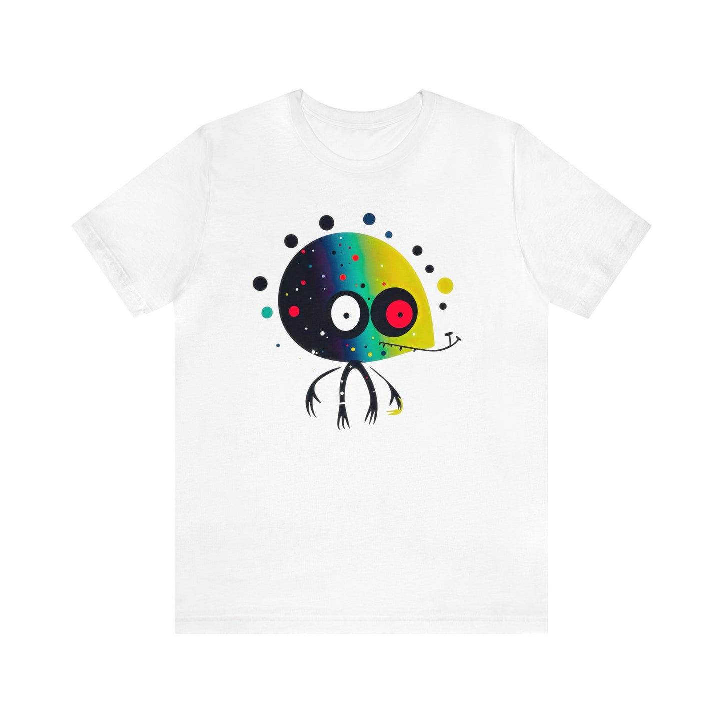 Abstract Alien UFO 2: Colorful Art for a New Age of Cosmic Enlightenment