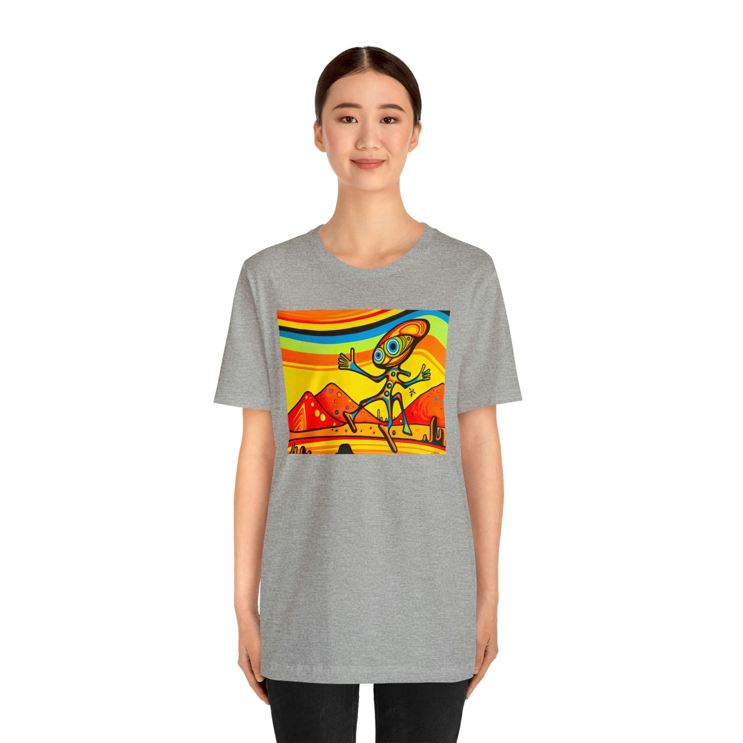 Desert Vivid Alien: Journey through Higher Density Living in the Cosmic Sands of Time