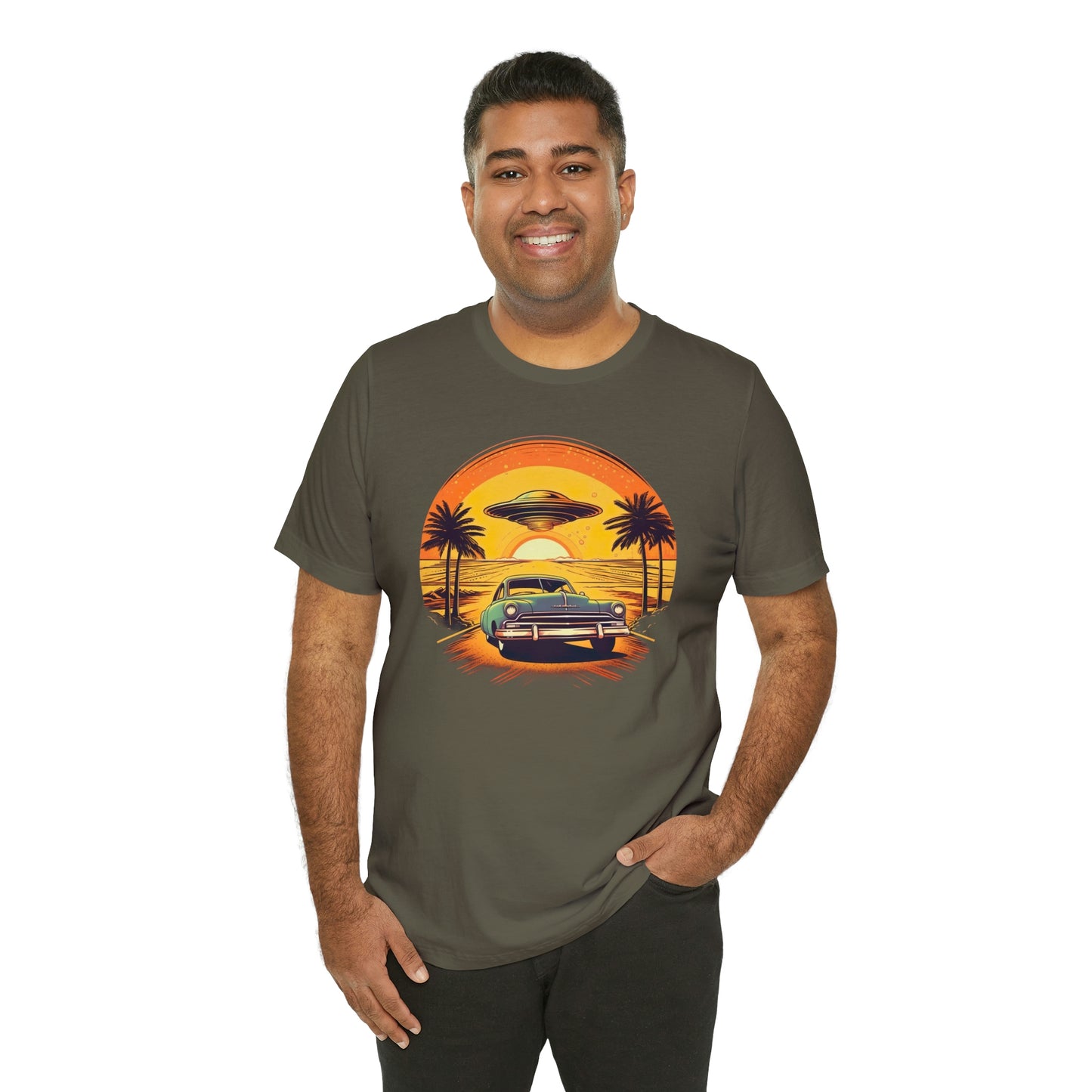 Hot Rod & UFO Sunset: Journey Between Worlds in Higher Density Living