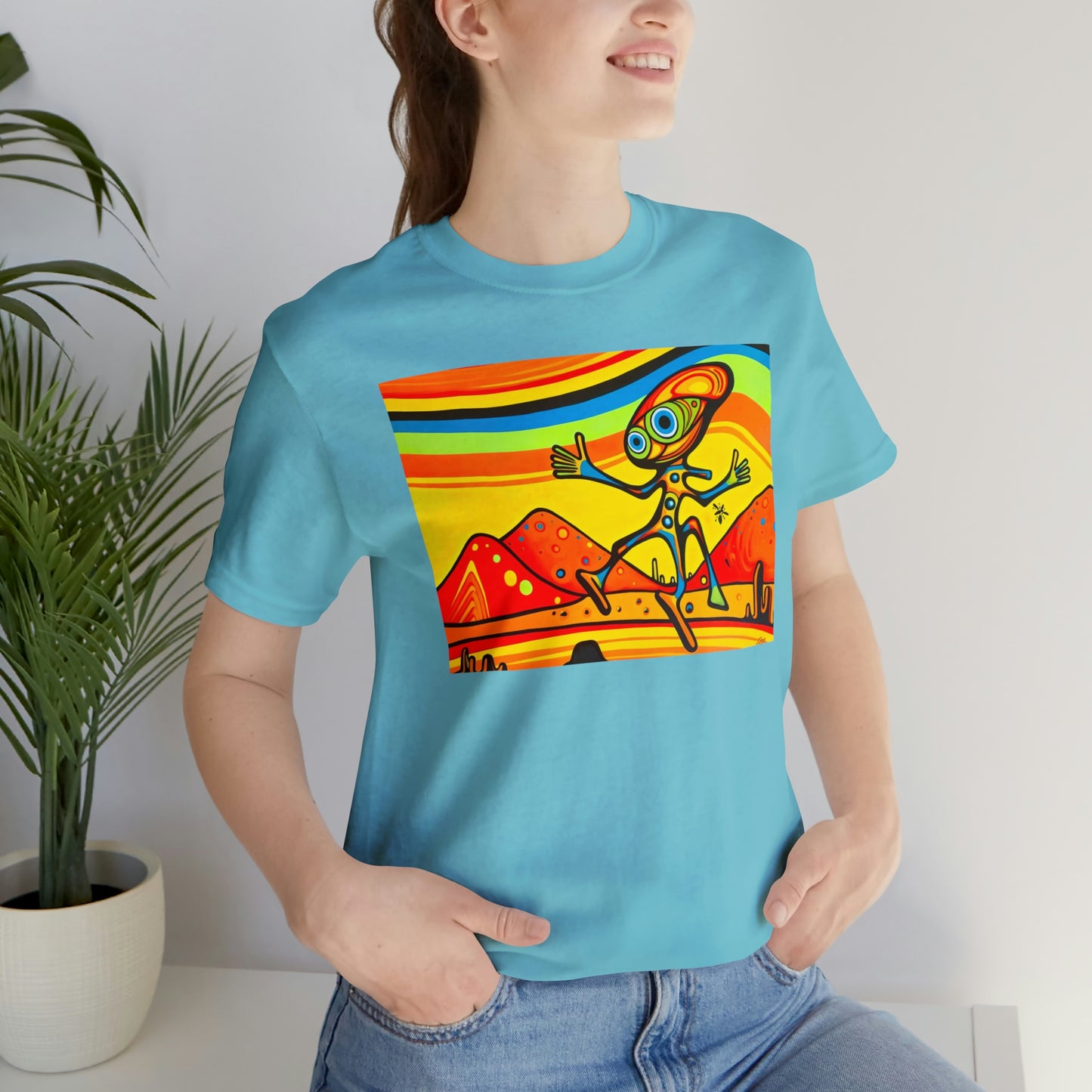 Desert Vivid Alien: Journey through Higher Density Living in the Cosmic Sands of Time