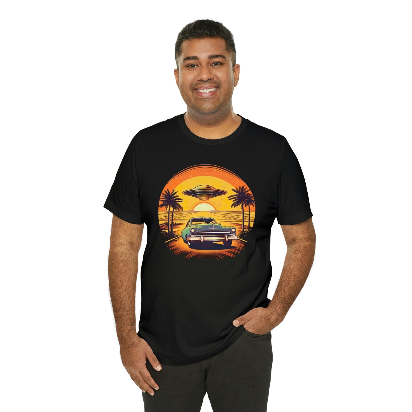 Hot Rod & UFO Sunset: Journey Between Worlds in Higher Density Living