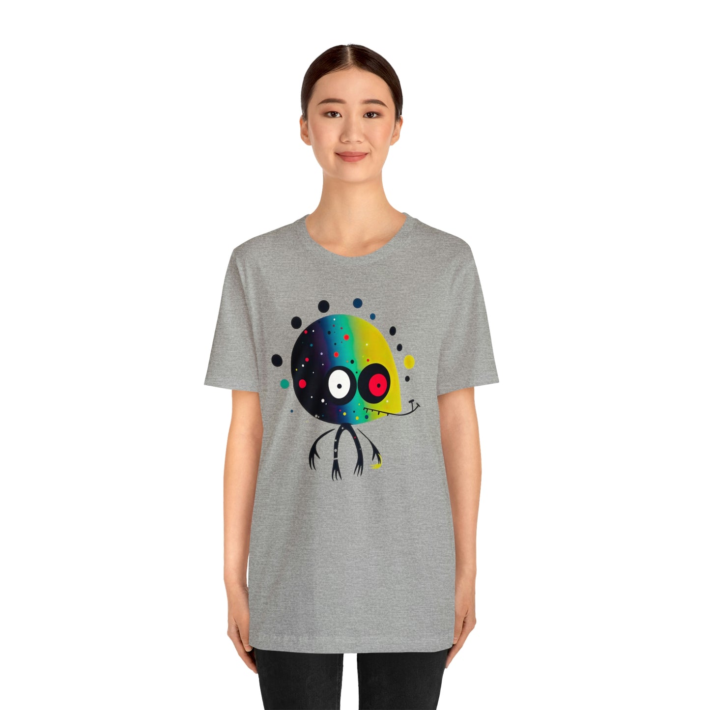 Abstract Alien UFO 2: Colorful Art for a New Age of Cosmic Enlightenment