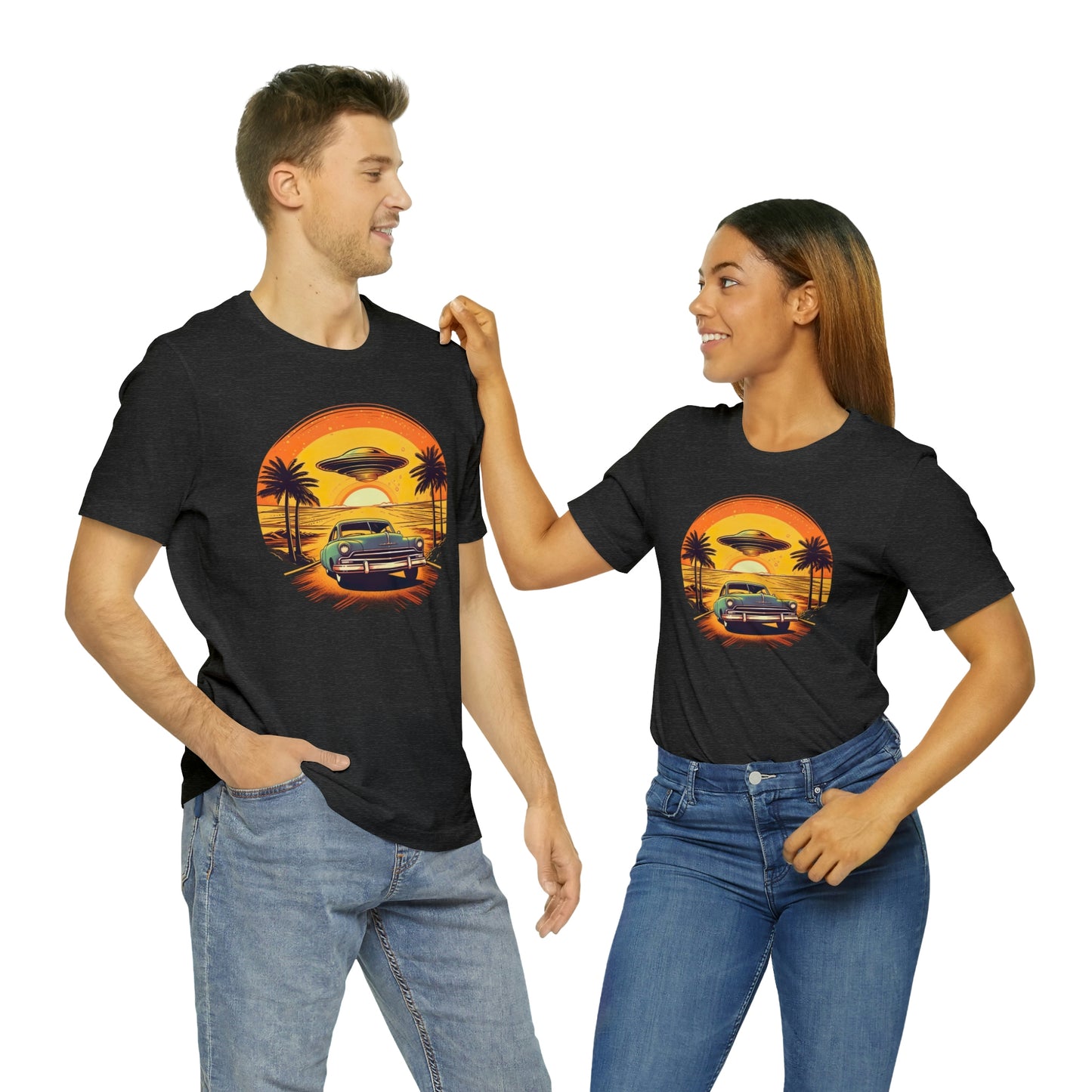 Hot Rod & UFO Sunset: Journey Between Worlds in Higher Density Living