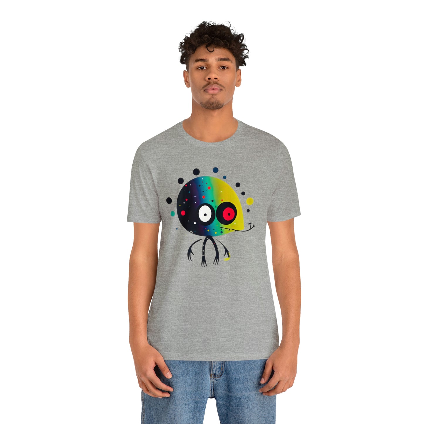 Abstract Alien UFO 2: Colorful Art for a New Age of Cosmic Enlightenment