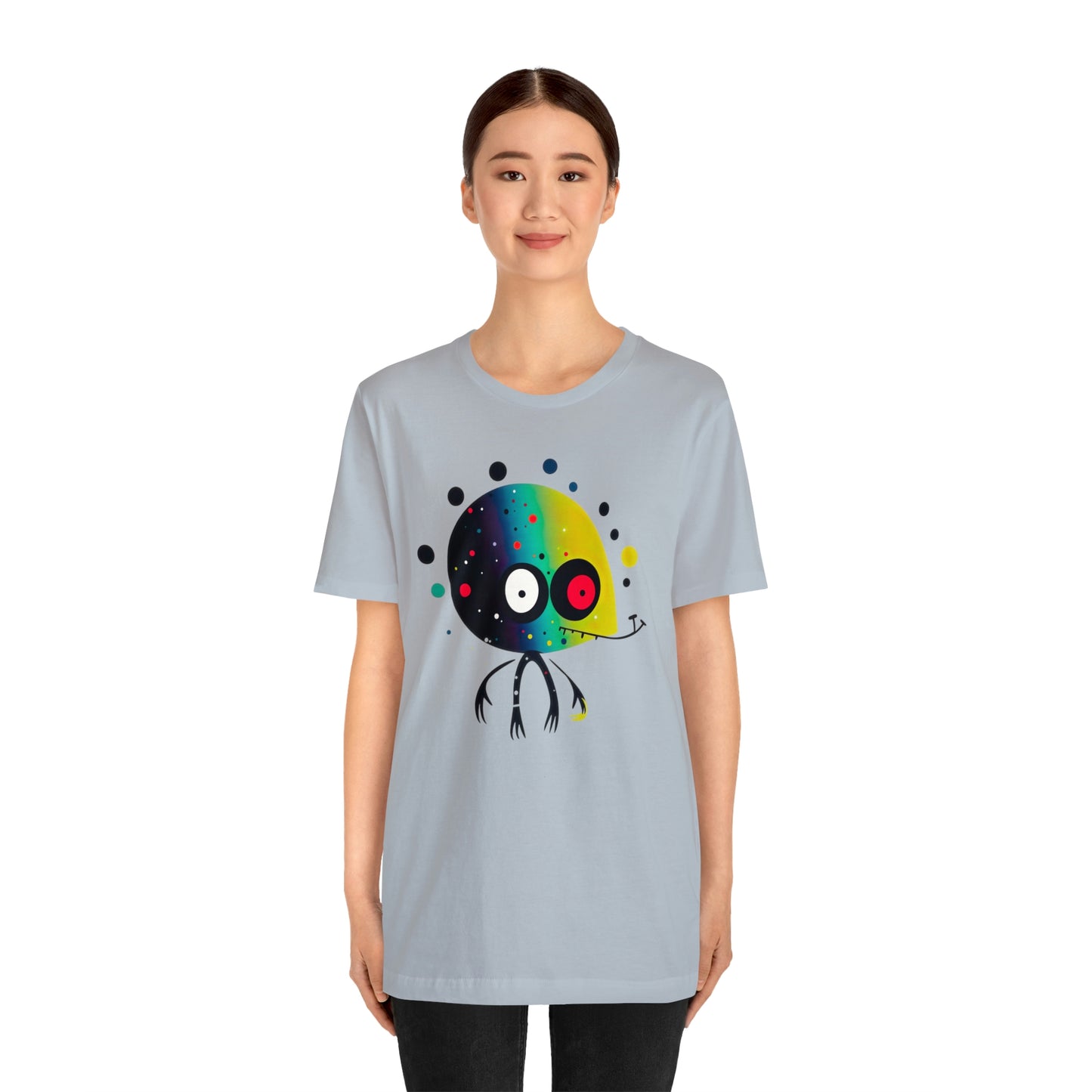 Abstract Alien UFO 2: Colorful Art for a New Age of Cosmic Enlightenment
