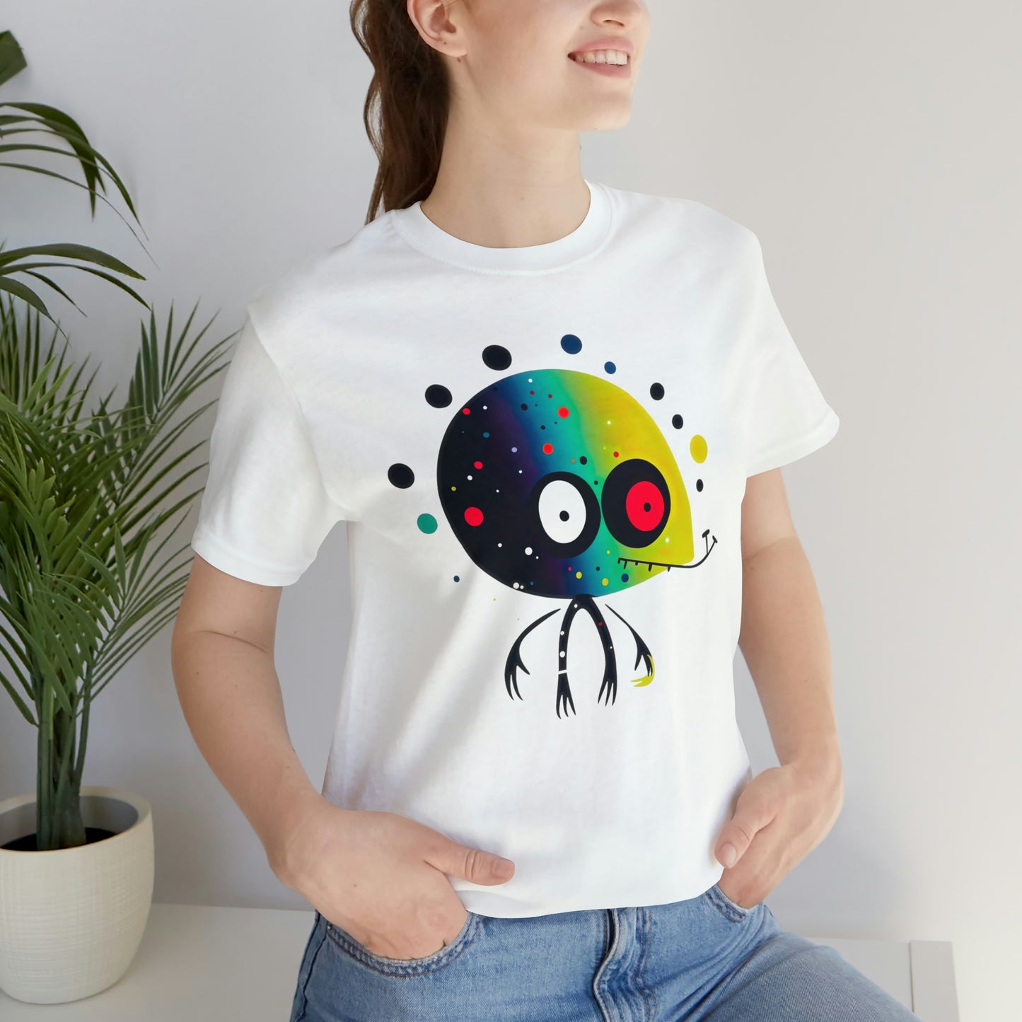 Abstract Alien UFO 2: Colorful Art for a New Age of Cosmic Enlightenment