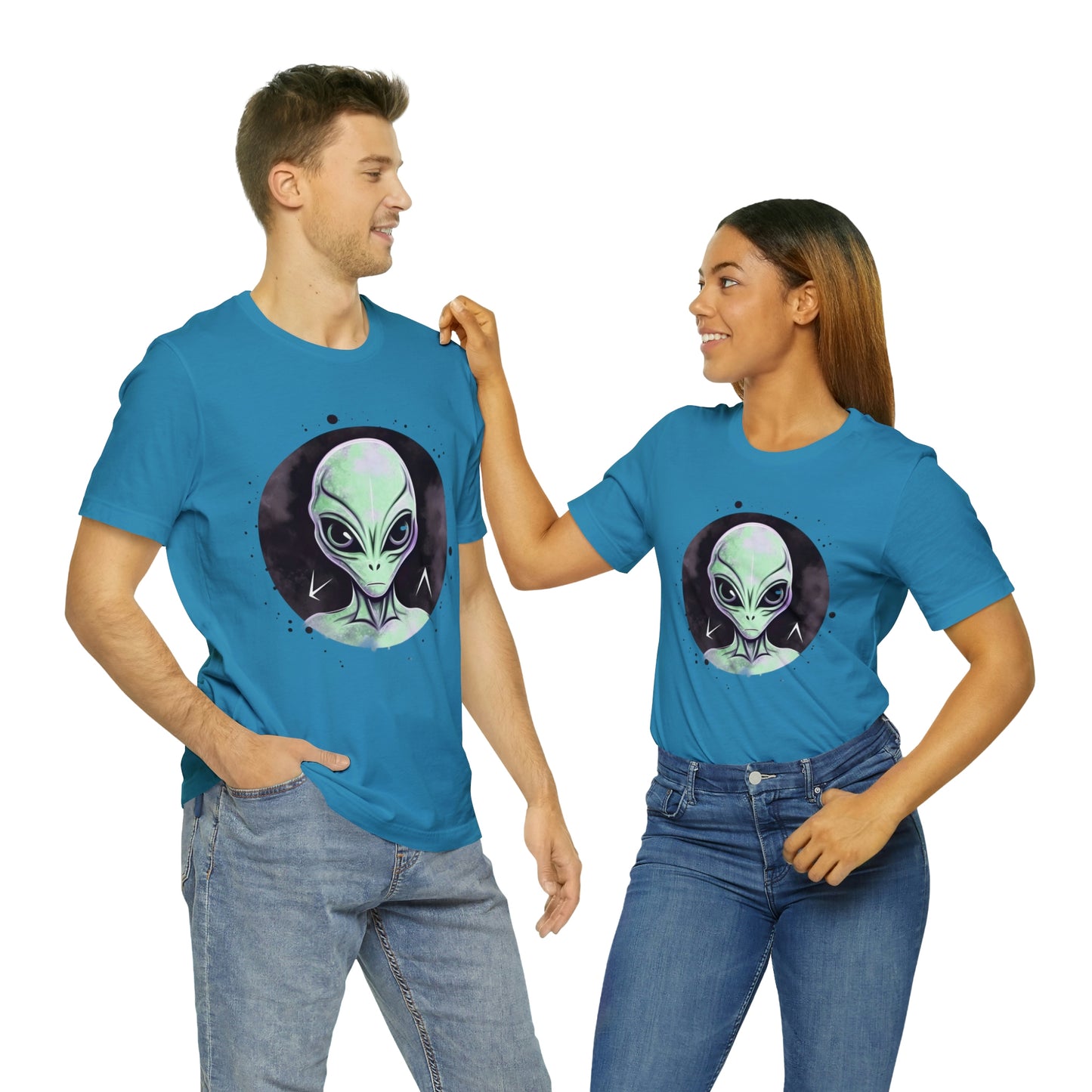 Aliens in Purple: Embrace Unity Across the Cosmos