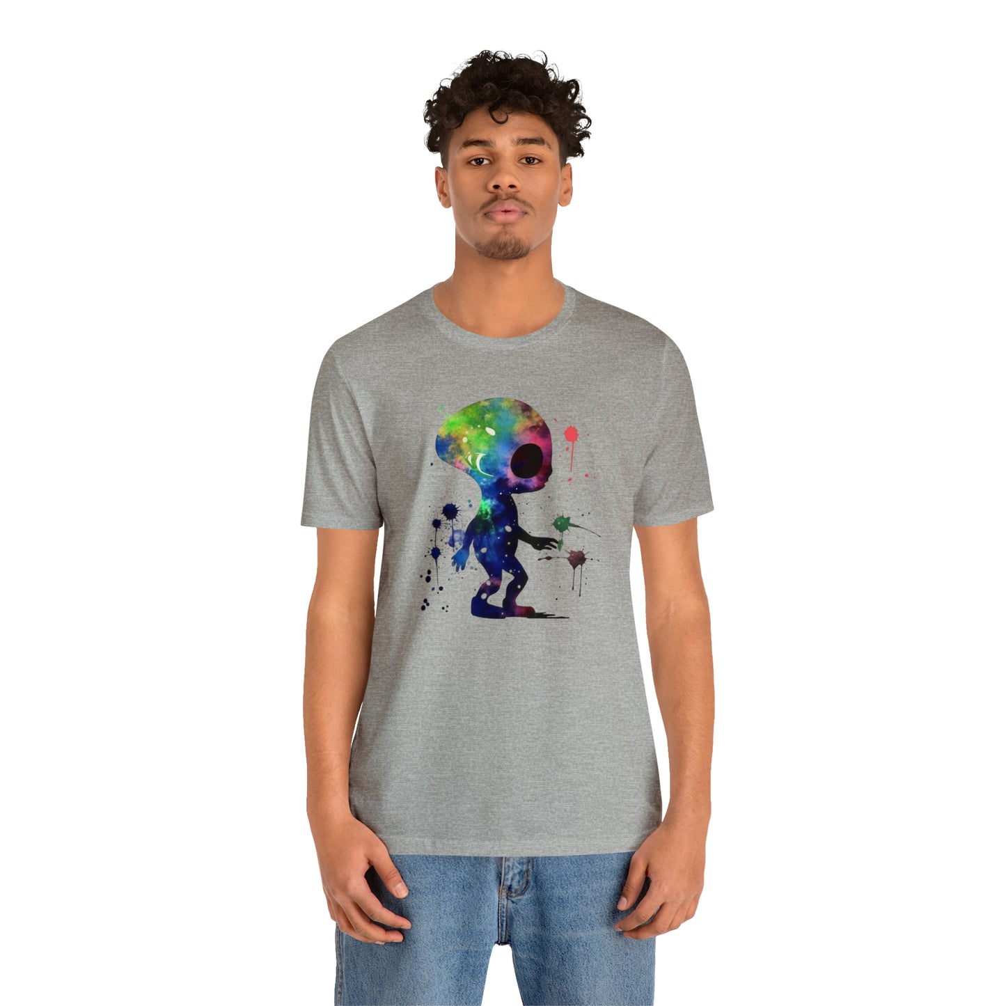 Watercolor Splat Paint Alien: Embrace Higher Density Living & Unveil Hidden Realities