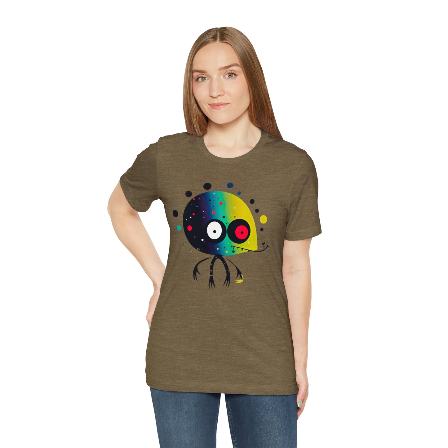 Abstract Alien UFO 2: Colorful Art for a New Age of Cosmic Enlightenment