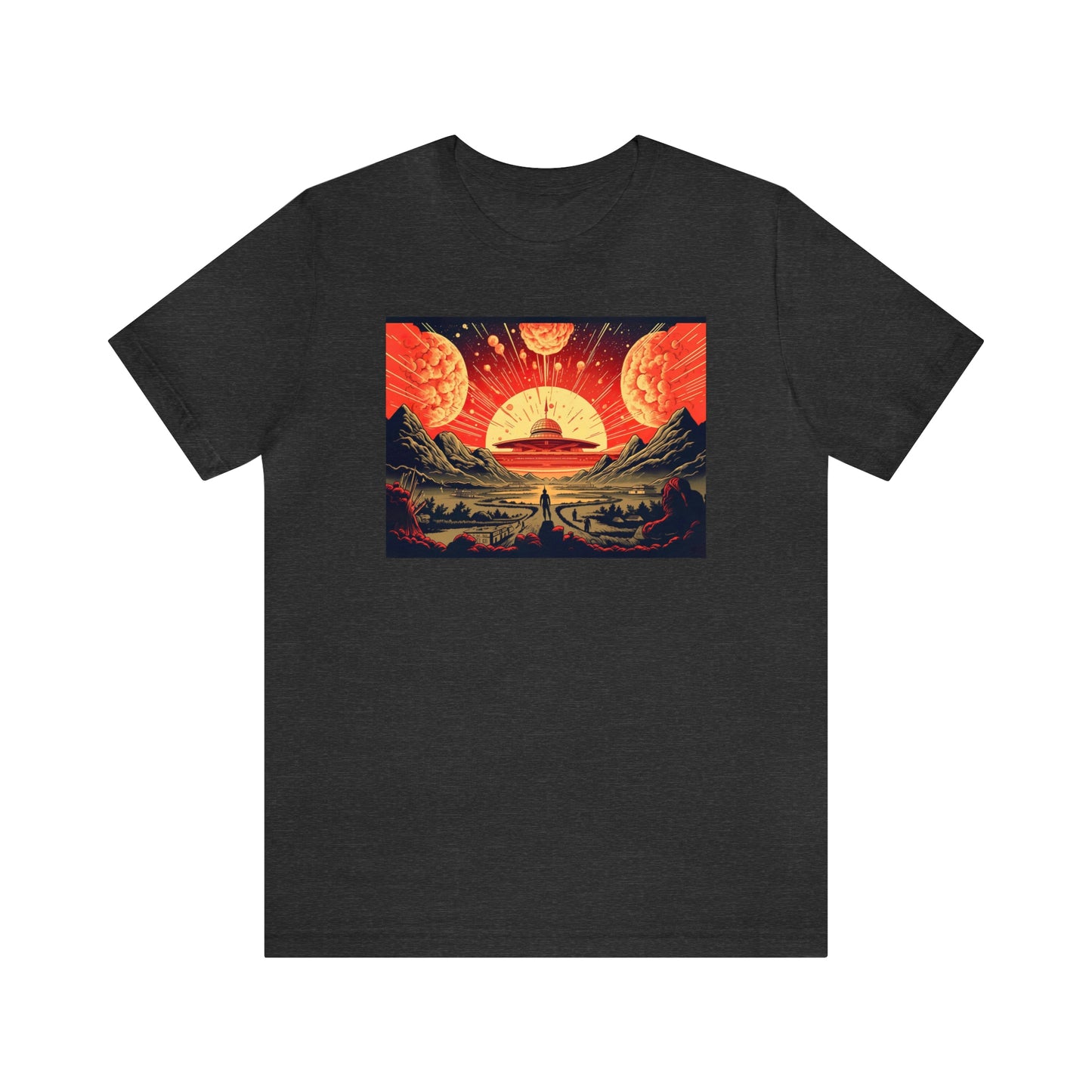 Retro 1960s Nuclear UFO Aliens: Embrace the Unknown & Unseen in Higher Density Living